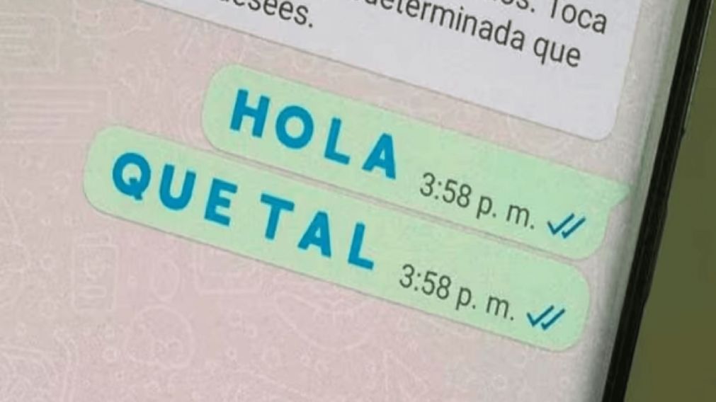 WhatsApp: El truco que te permite ponerle letras azules a tus mensajes en segundos (Imagen ilustrativa)