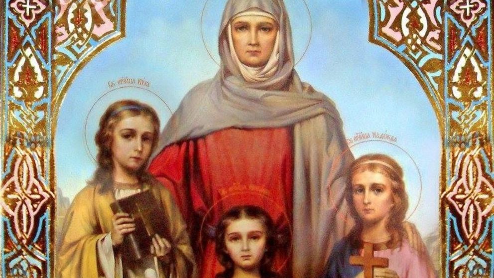Santa Sof�a, en el recuerdo de la iglesia cat�lica.