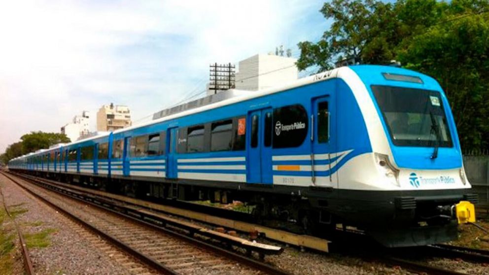 Demoras en el tren Sarmiento.