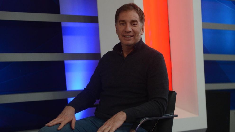 Diego Santilli visitó este jueves nuevamente los estudios de Crónica HD (Crónica/Hernán Nersesian).