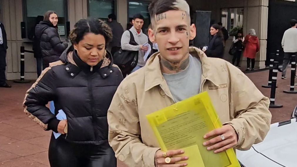 Elián Ángel Valenzuela, más conocido como L-Gante, contó el motivo por el que le rechazaron la visa.