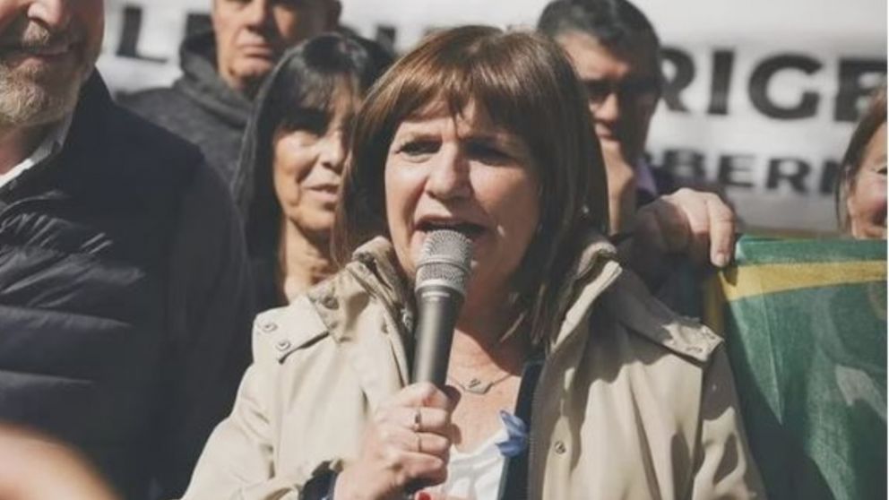 Patricia Bullrich visitó las obras del nuevo Centro de Monitoreo de Lanús.
