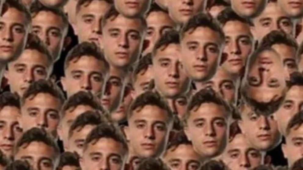 En el siguiente desafío visual tendrá que hallar en 7 segundos al Messi oculto en la imagen.