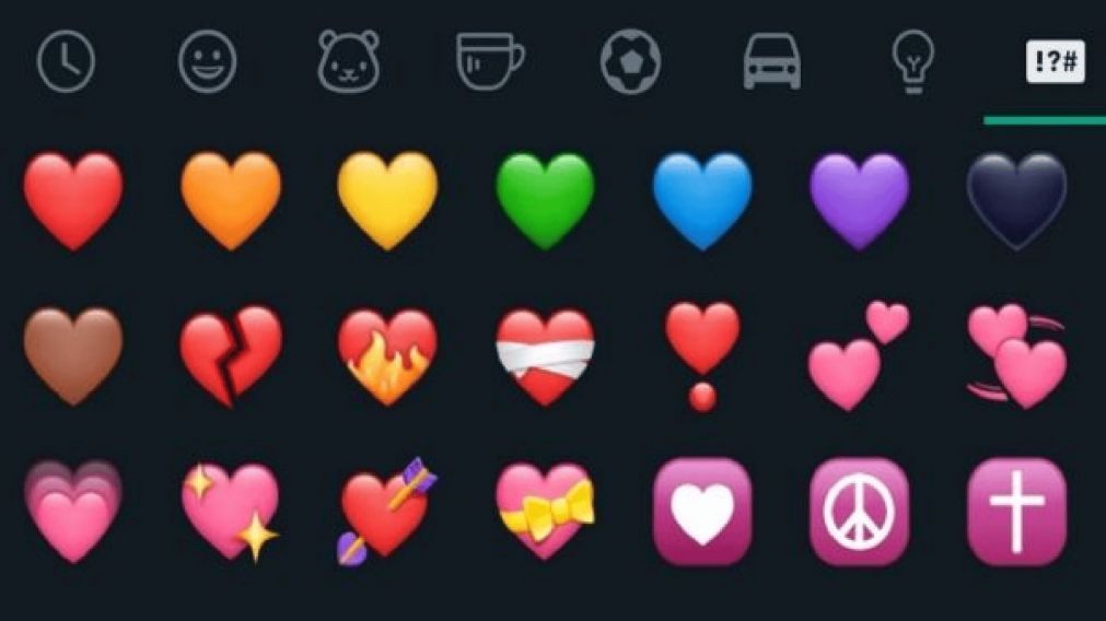 WhatsApp: qué significa cada uno de los emojis de corazón según su color (Imagen ilustrativa)
