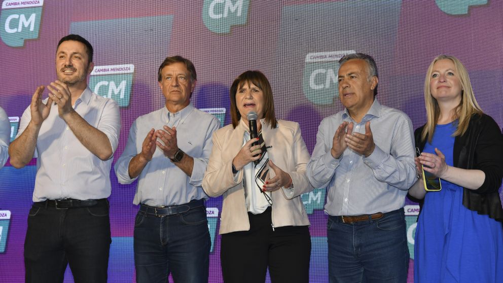  Despu�s del triunfo de Alfredo Cornejo, Patricia Bullrich lanz� cr�ticas contra Javier Milei (T�lam).