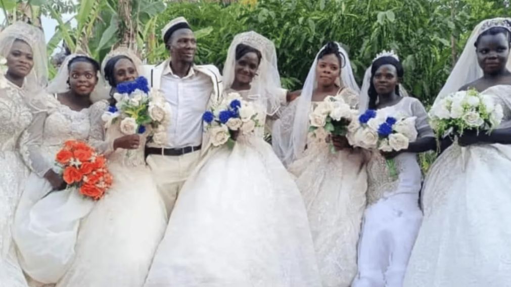 Es curandero y se cas� con 7 mujeres al  mismo tiempo: dos son hermanas (Foto: X/bcos_tv)