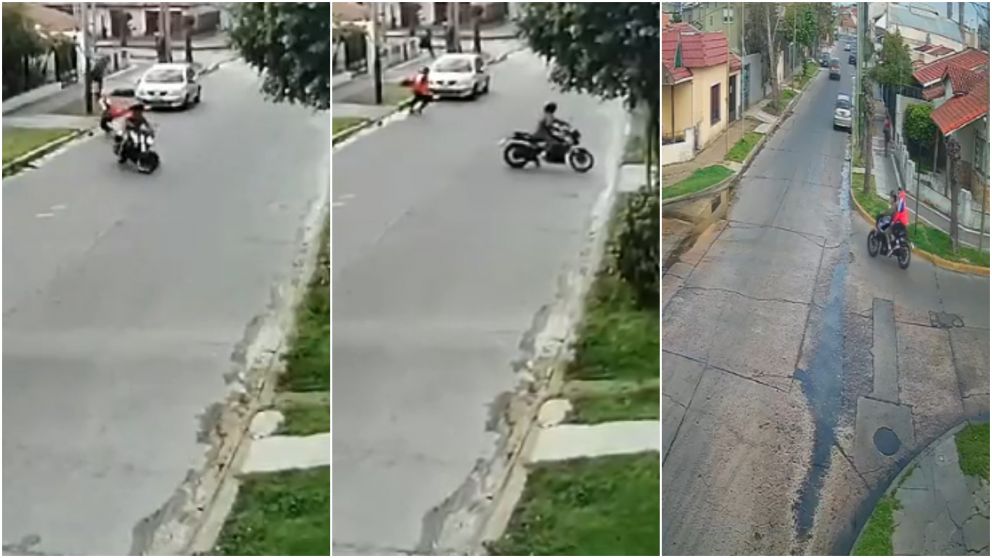 Los asaltantes quedaron filmados, pero se desconoce su identidad.