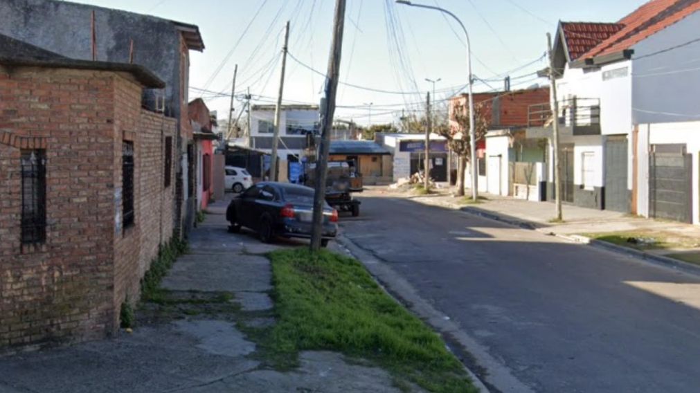 En esta esquina fueron reducidos los presuntos delincuentes.