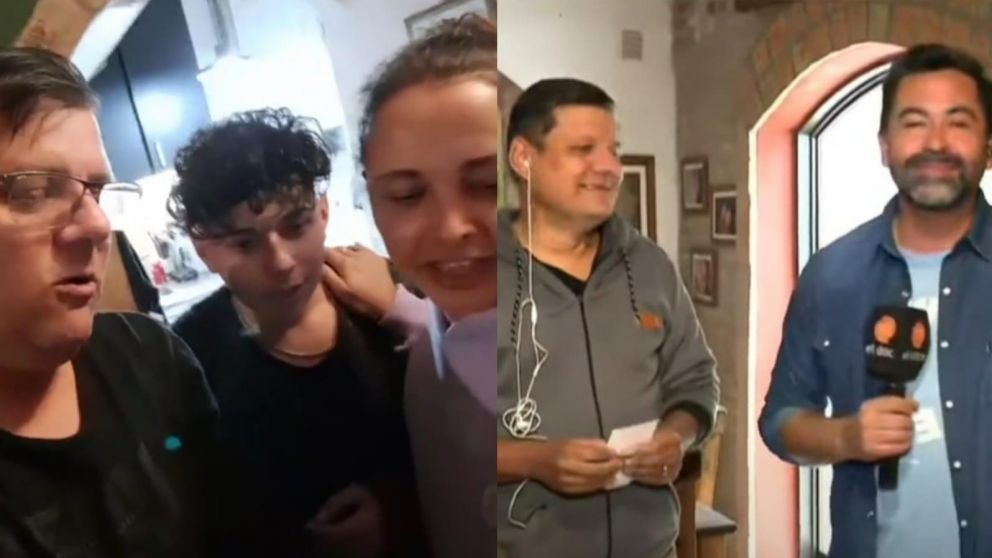Ganó una ínfima cifra en el Quini 6 e igual celebró con su familia: el festejo causó furor.