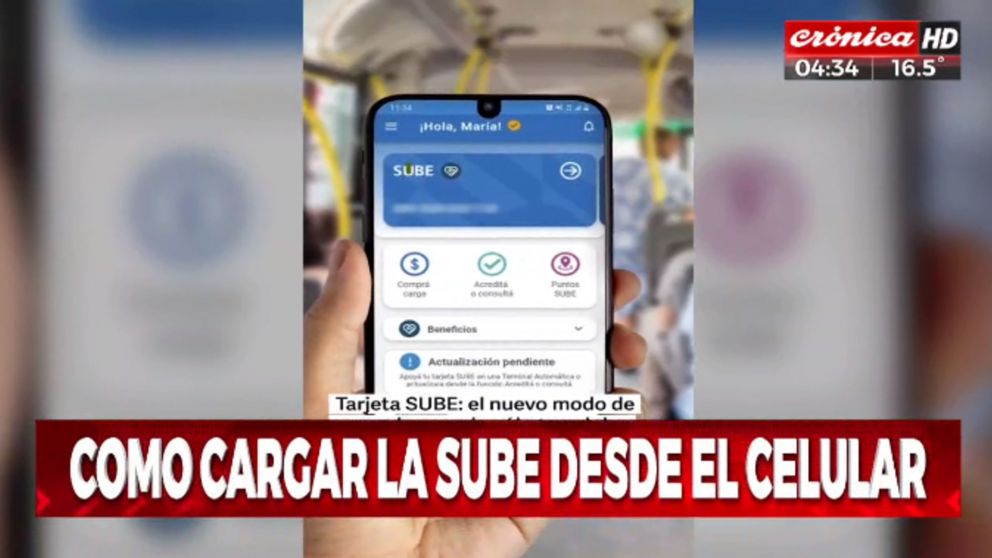 Paso a paso: cómo cargar la tarjeta SUBE desde el celular