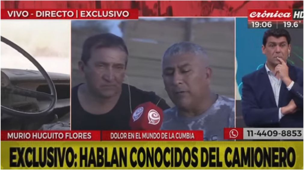 Los vecinos del camionero hablaron con Crónica.