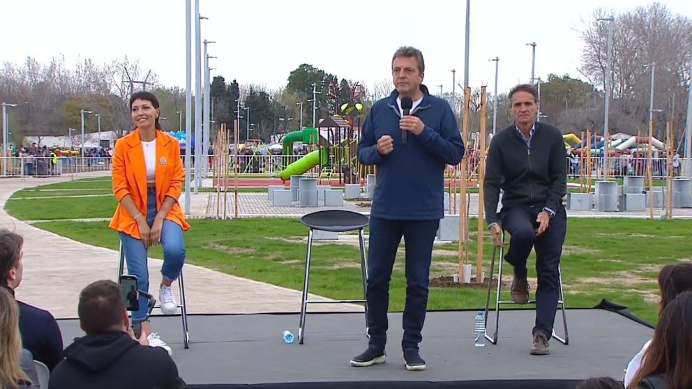 El ministro de Econom�a y candidato presidencial de Uni�n por la Patria, Sergio Massa (Archivo).