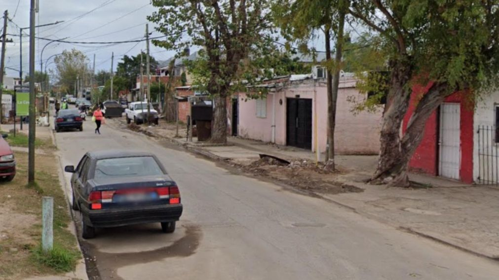El barrio donde se produjo el crimen del adolescente.