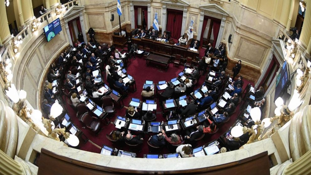 Los senadores nacionales del oficialismo y de la oposición mantendrán este jueves la primera sesión del año (Archivo/Télam).
