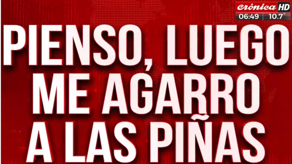 Eso sí, la polémica contienda entre los estudiantes de la UBA dejó icónicas placas.