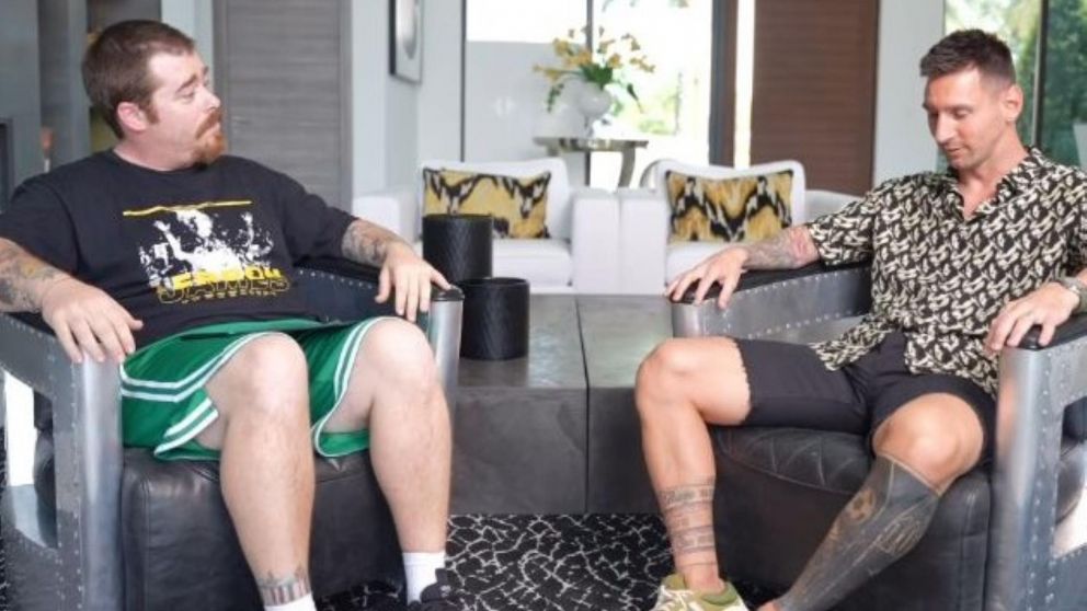 El video de Lionel Messi y Migue Granados que se hizo viral. "�No te estabas cuidando?"