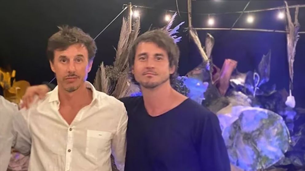 Roberto García Moritán junto a su hermano Francisco.