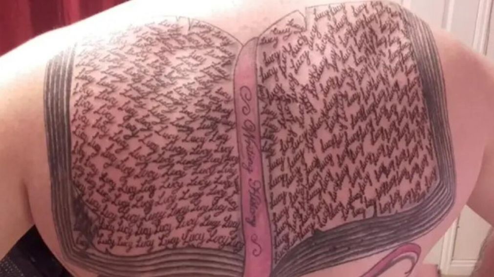 Mark Evan rompi� el R�cord Guinness por su cantidad de tatuajes (Facebook).