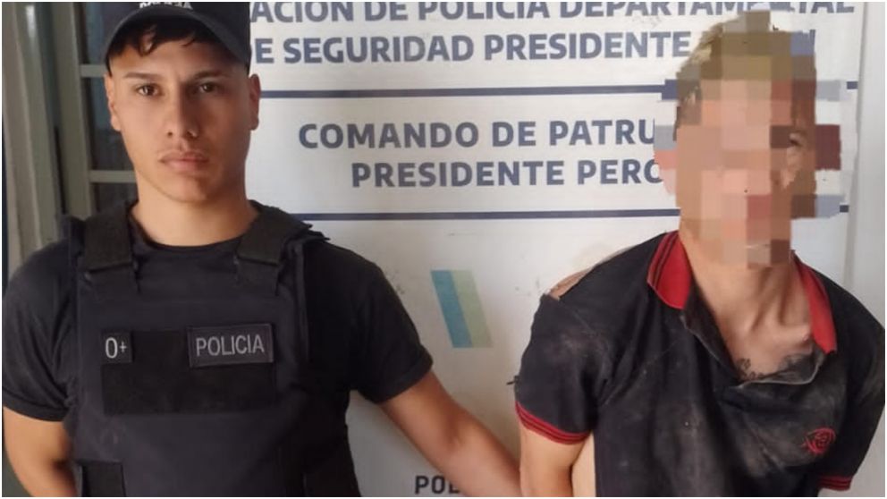 Detuvieron a un joven por tenenia de drogas (Gentileza Polic�a Bonaerense)