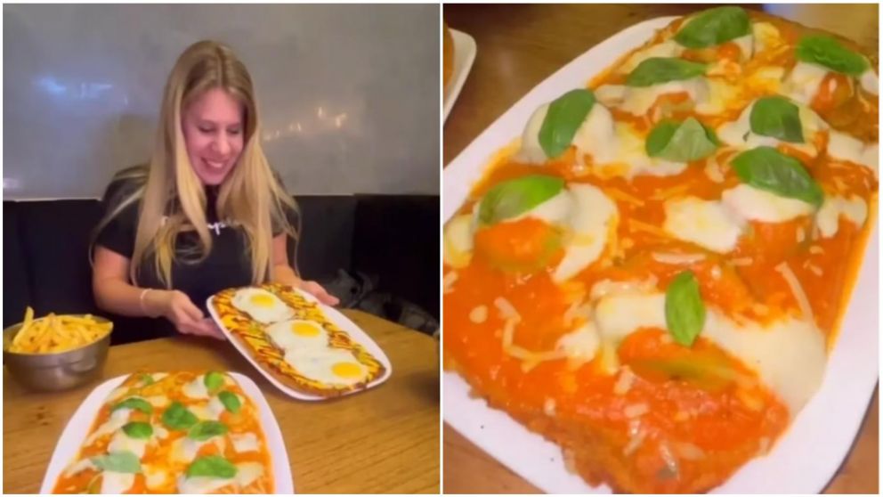 La autora del video cont� cu�nto gast� en un restaurante porte�o y sorprendi� a todos (TikTok/@amantesdelmorfi).