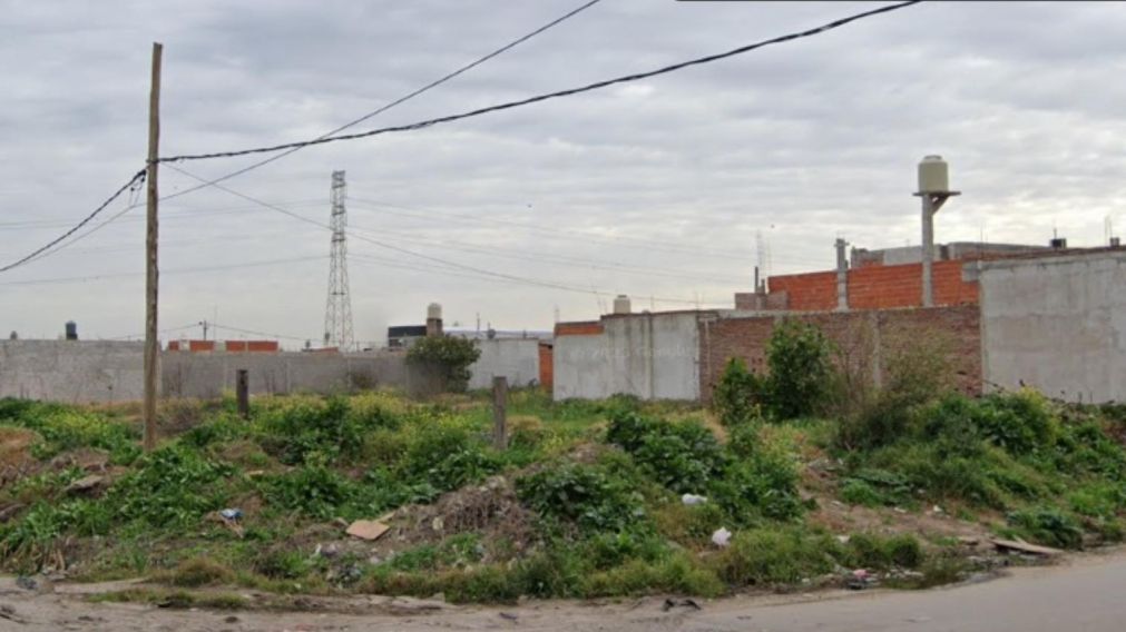 En este descampado fue encontrado el cuerpo sin vida de Emiliano Francisco Axt.