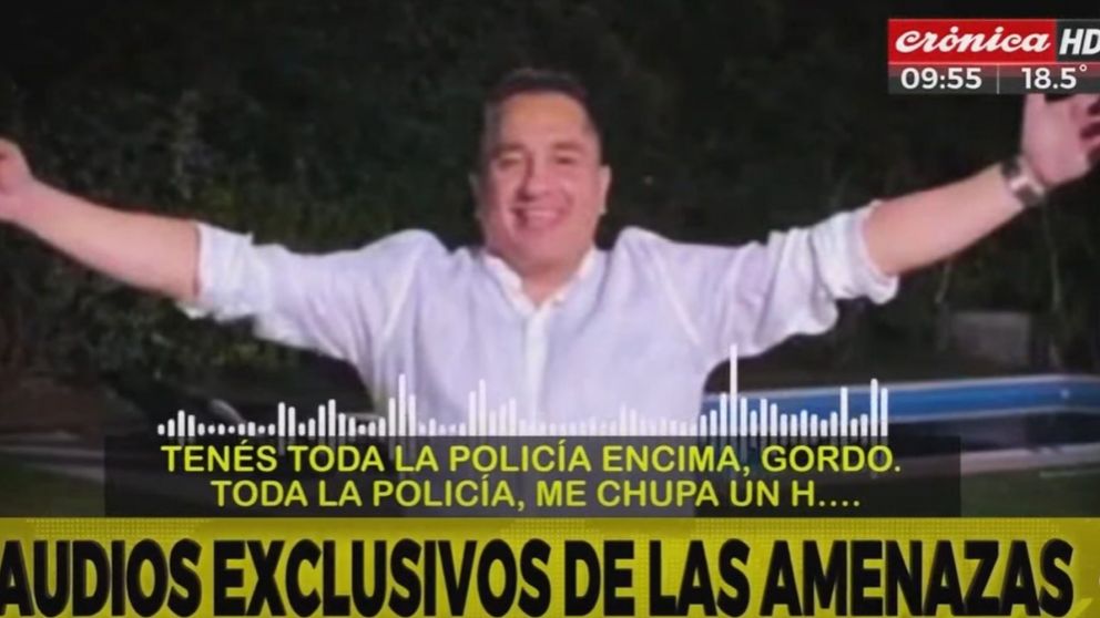 El audio de la amenaza a Maxi Pilepich, uno de los siete detenidos por el crimen de "Lechuga".