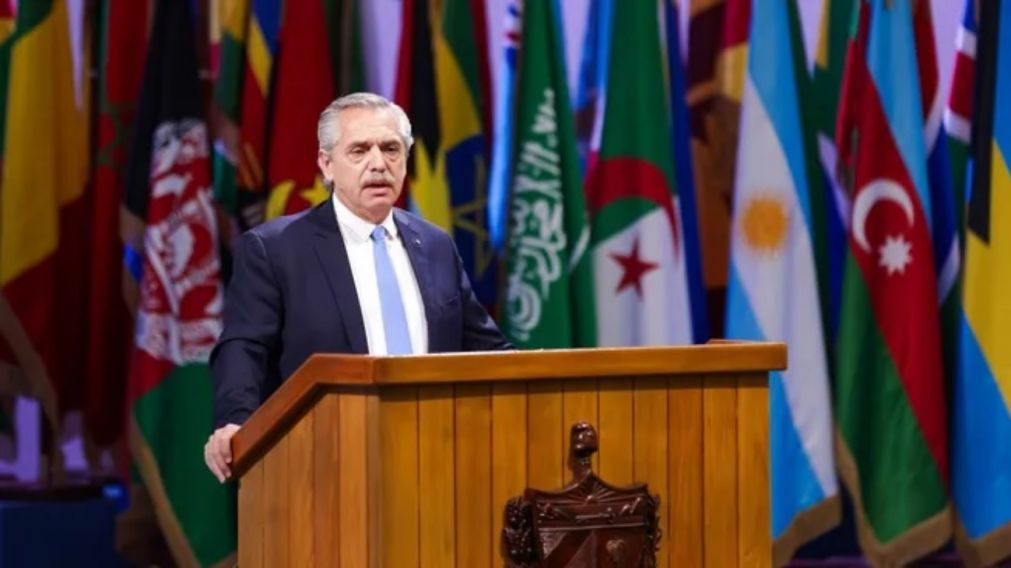 El Presidente aseguró en su discurso que sigue existiendo "un mundo dominante y un mundo dominado",