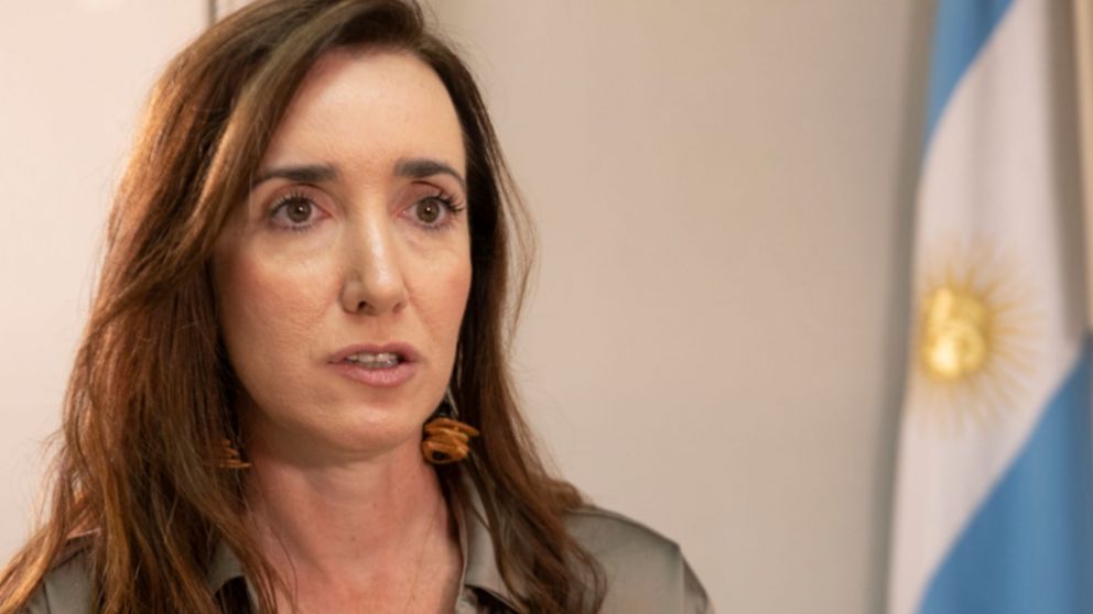 La candidata a vicepresidenta de La Libertad Avanza (LLA), Victoria Villarruel.