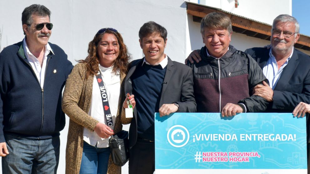 Axel Kicillof destacó la terminación de viviendas en su gestión (Prensa Gobierno Provincia Buenos Aires)