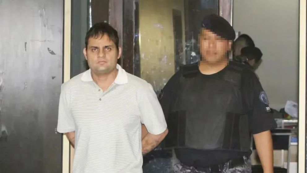 Hugo Arredondo, de 37 años, alias “Mecha”, el preso que atacó a la fiscal. Gentileza El Sol