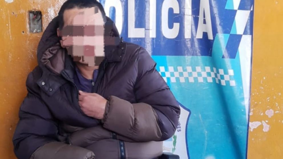 El presunto autor del homicidio sufri� un grave accidente (Gentileza Polic�a Bonaerense).