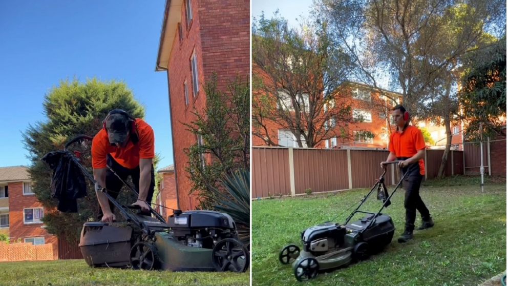 Argentino reveló cuánto dinero se gana trabajando como jardinero en Australia (Imagen captura vídeo).