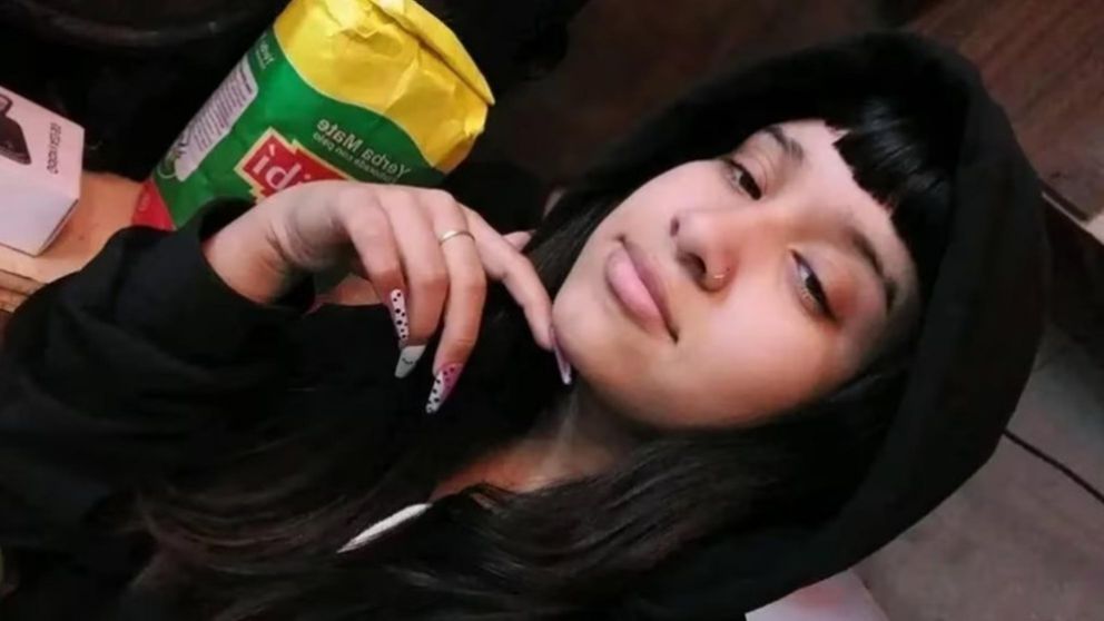 La víctima, Amanda Aguilar, de 14 años.