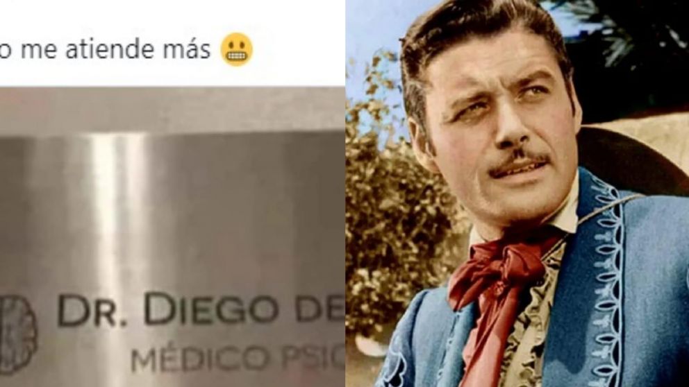 Se volvió viral en Twitter tras su reacción al descubrir que su médico se llamaba Diego de la Vega.