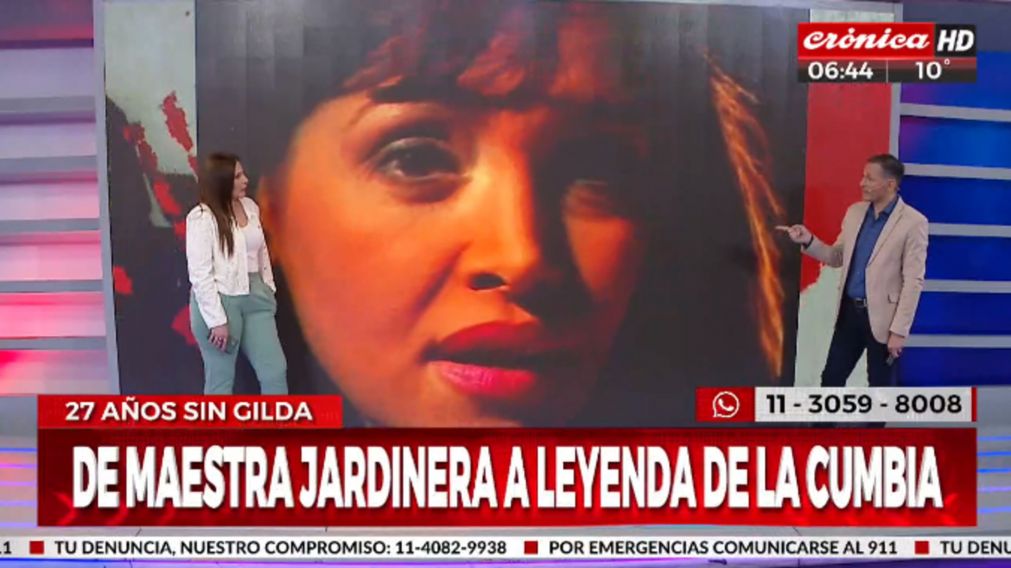 Gilda se trasladaba a la ciudad de Chajar� para brindar un show.