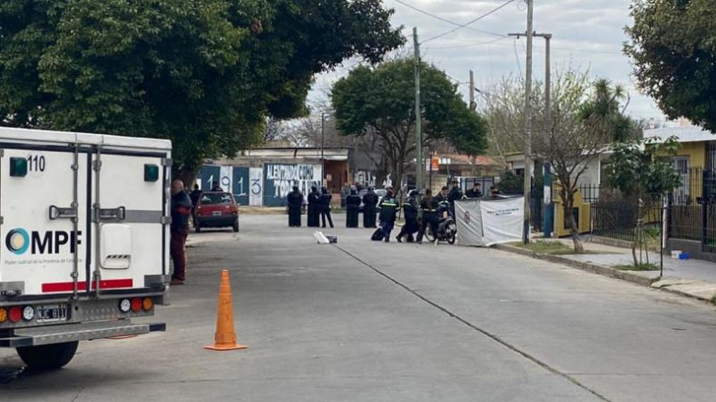 Ocurrió en barrio Los Granados (Gentileza Eldoce.tv).