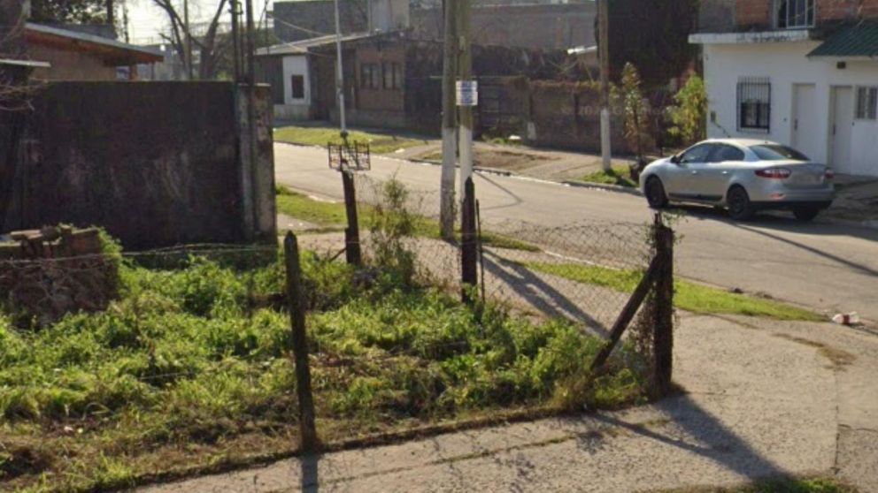 En este vecindario se produjo el fatal intento de asalto.