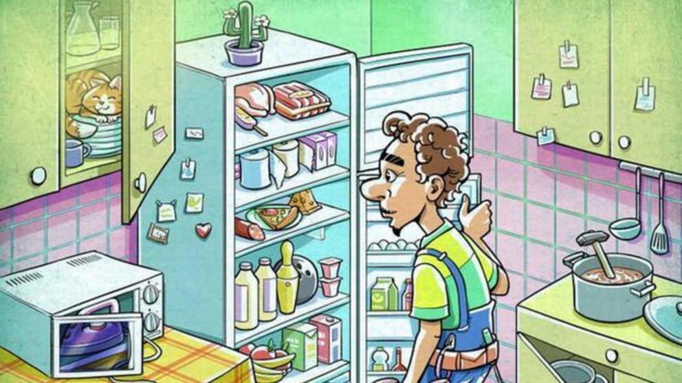 En este reto viral deberá encontrar en 15 segundos a todos los errores que hay en la escena.