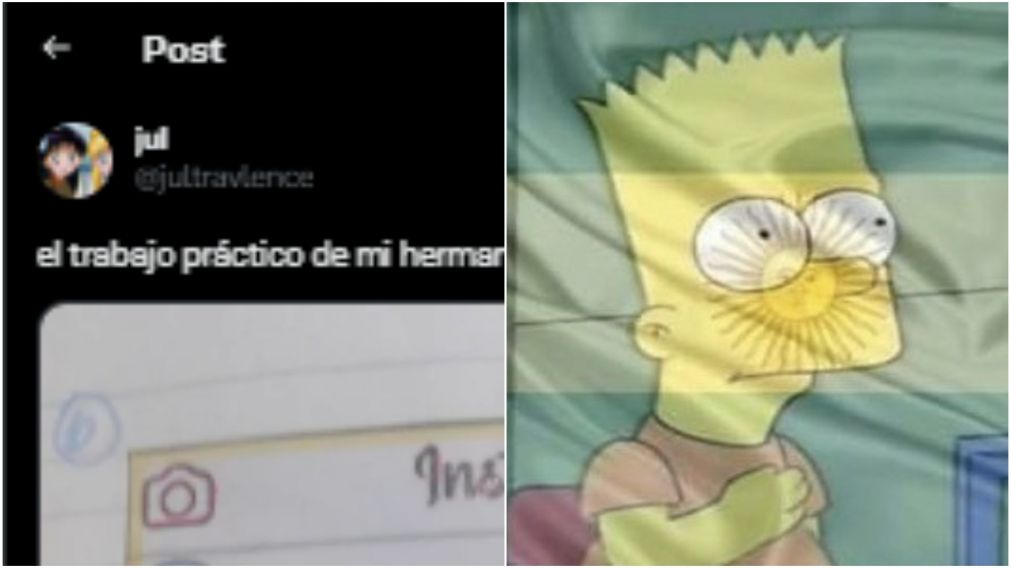 Una usuaria de Twitter compartió el desopilante trabajo práctico que hizo su hermanita sobre San Martín y causó furor.