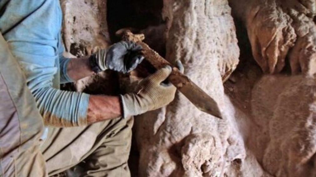 Las armas fueron encontradas en el desierto de Judea (Agencia AJN).