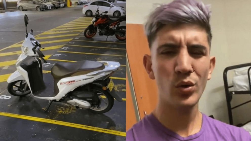Argentino reveló cuanto gana como delivery en Australia (TikTok/@pico.lafuria)
