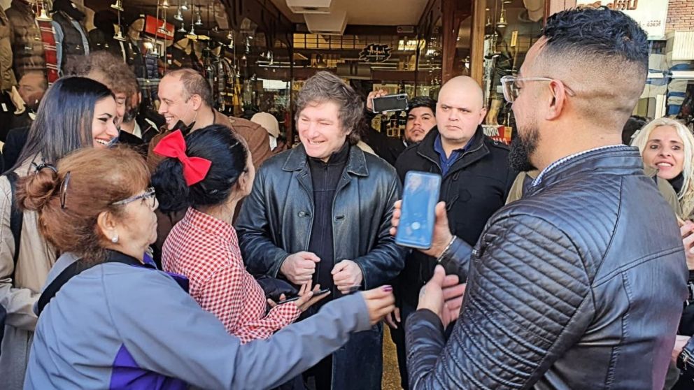 Javier Milei visitará este martes por la tarde dos localidades del Conurbano.
