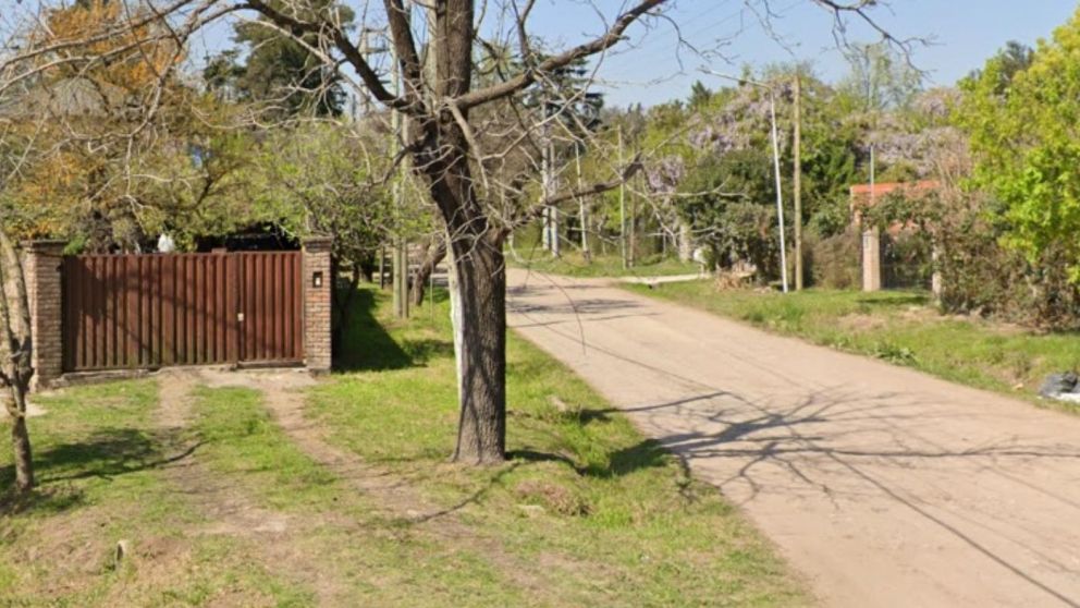 El incidente se produjo en este barrio de quintas, en el norte del conurbano.