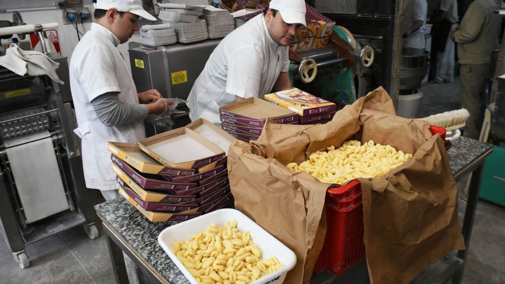 El kilo de ñoquis cuesta en promedio $2.700.