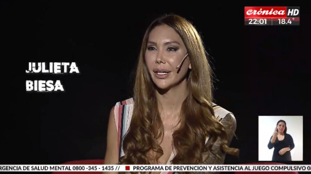 Julieta Biesa pasó por Seres Libres.