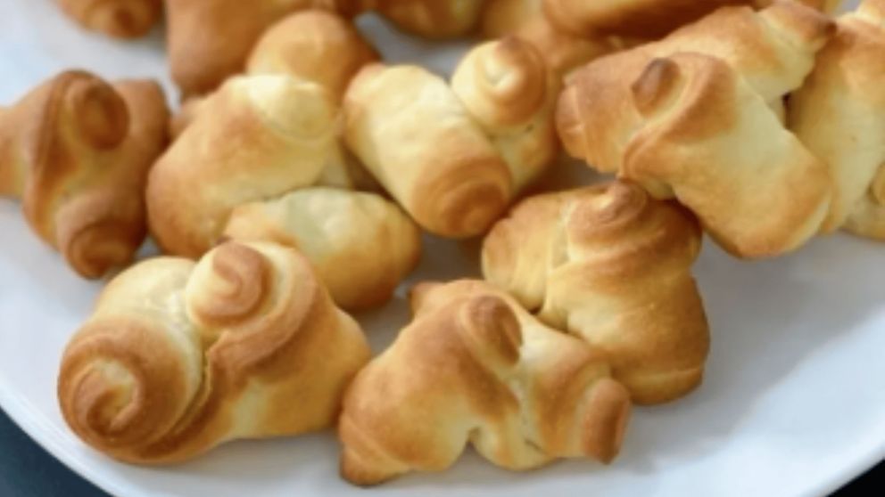 Receta fácil y deliciosa: aprendé a hacer unos increíbles cuernitos de manteca.