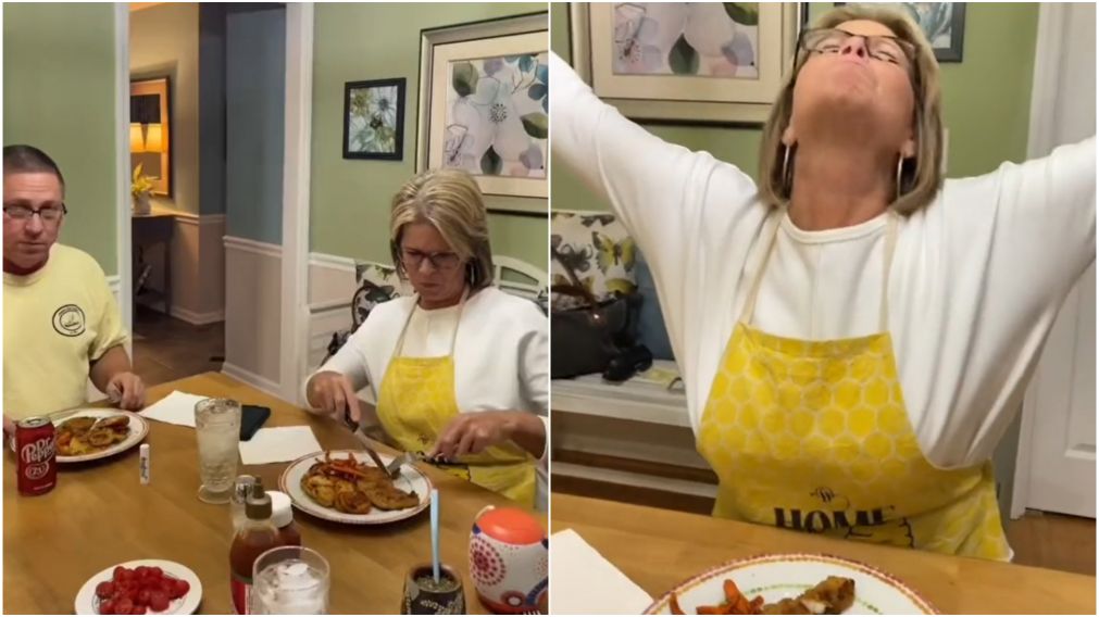 Una pareja yanqui probó las milanesas y enloquecieron por su sabor.
