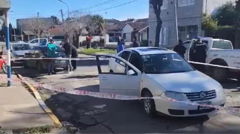 Las autoridades policiales requisaron el vehículo secuestrado. Crédito: 0223.