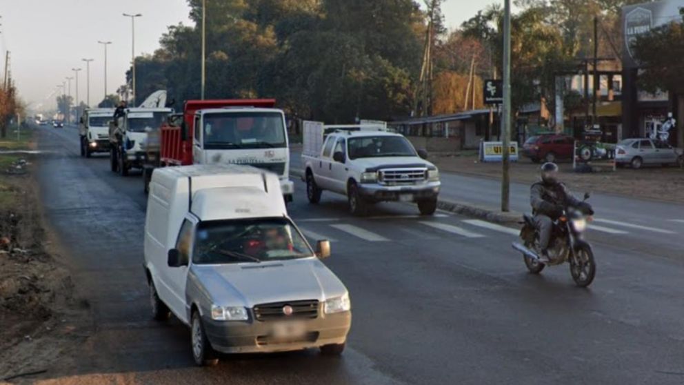 Acá, en esta esquina, se produjo la agresión que sufrió el muchacho.