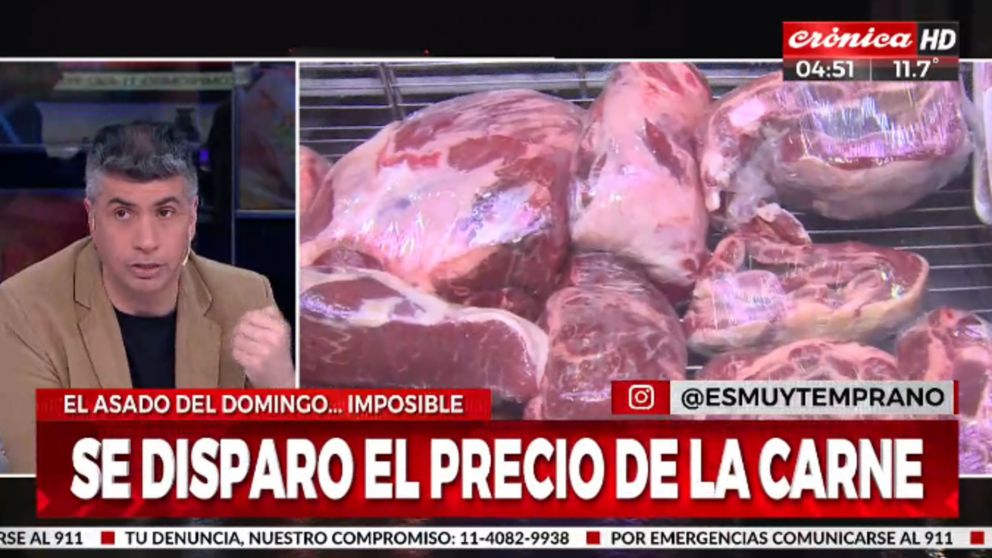 Sin techo: el precio de la carne registró aumentos de hasta un 60%